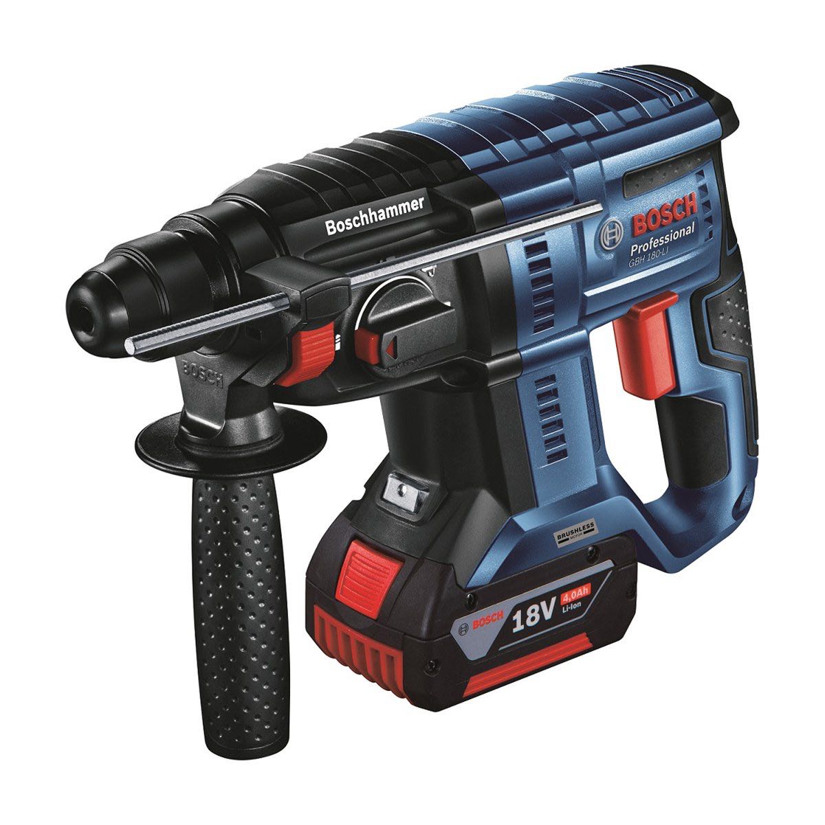 สว่านโรตารี่ไร้สาย BOSCH รุ่น GBH 180-LI กำลัง 18 โวลต์