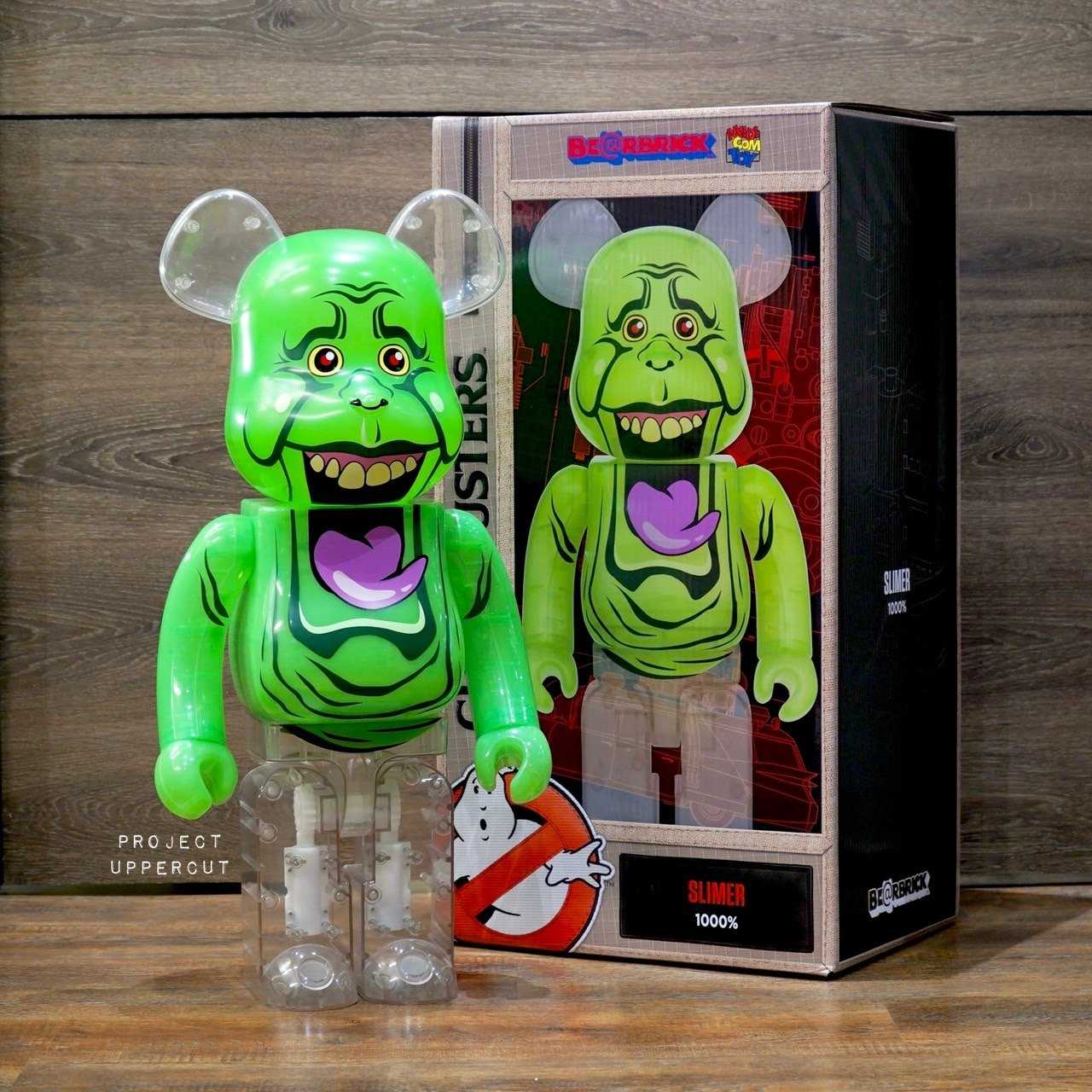 BE@RBRICK 1000% GHOSTBUSTERS : Slimer (Green Ghost) [New]
