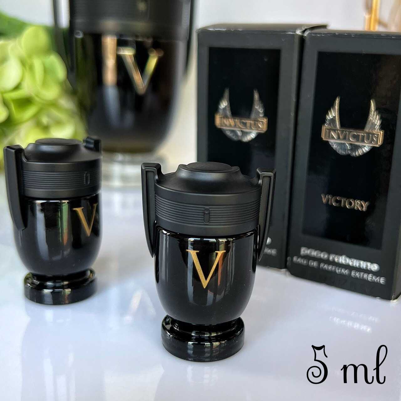 PACO RABANNE Invictus Victory EDP Extreme น้ำหอมจิ๋ว ขนาดทดลอง 5 ml หัวแต้ม แท้100%