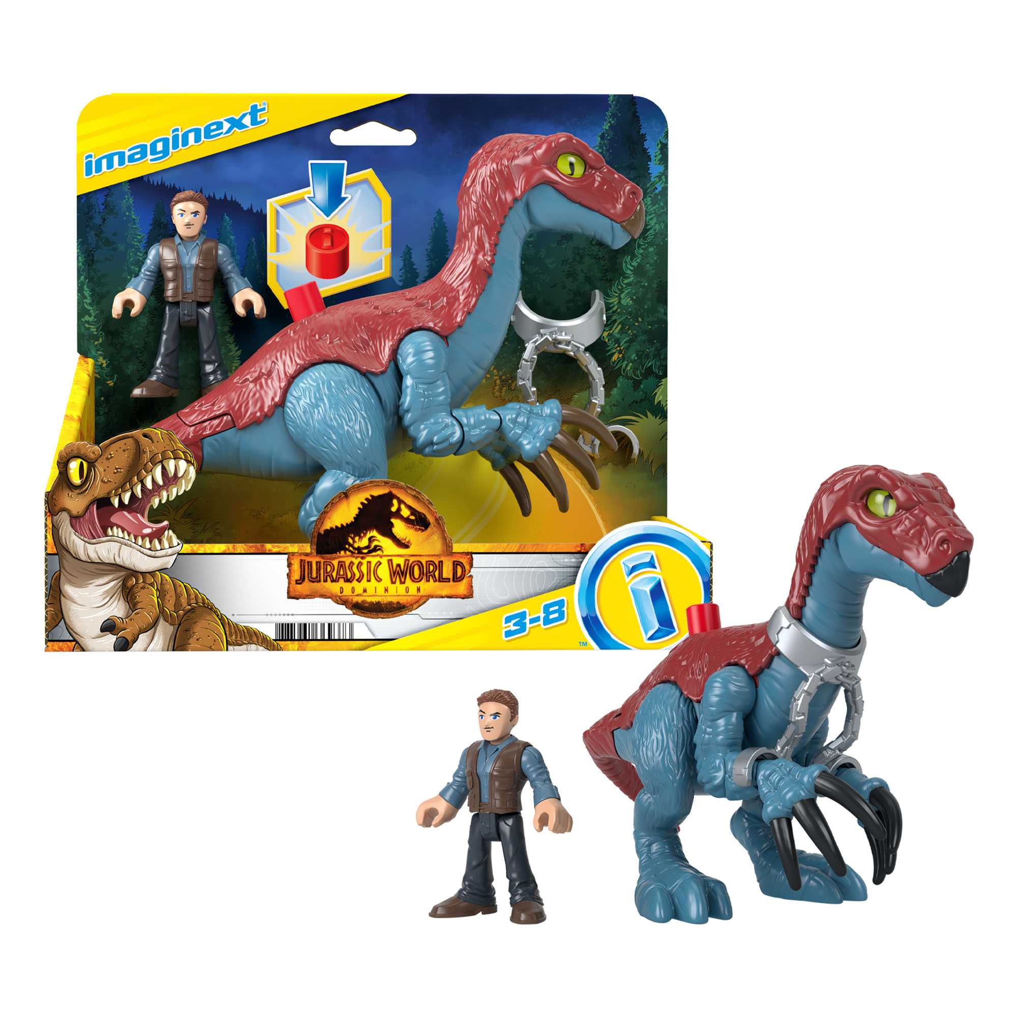 Imaginext Jurassic World Dominion Feature Assortment (GVV65)