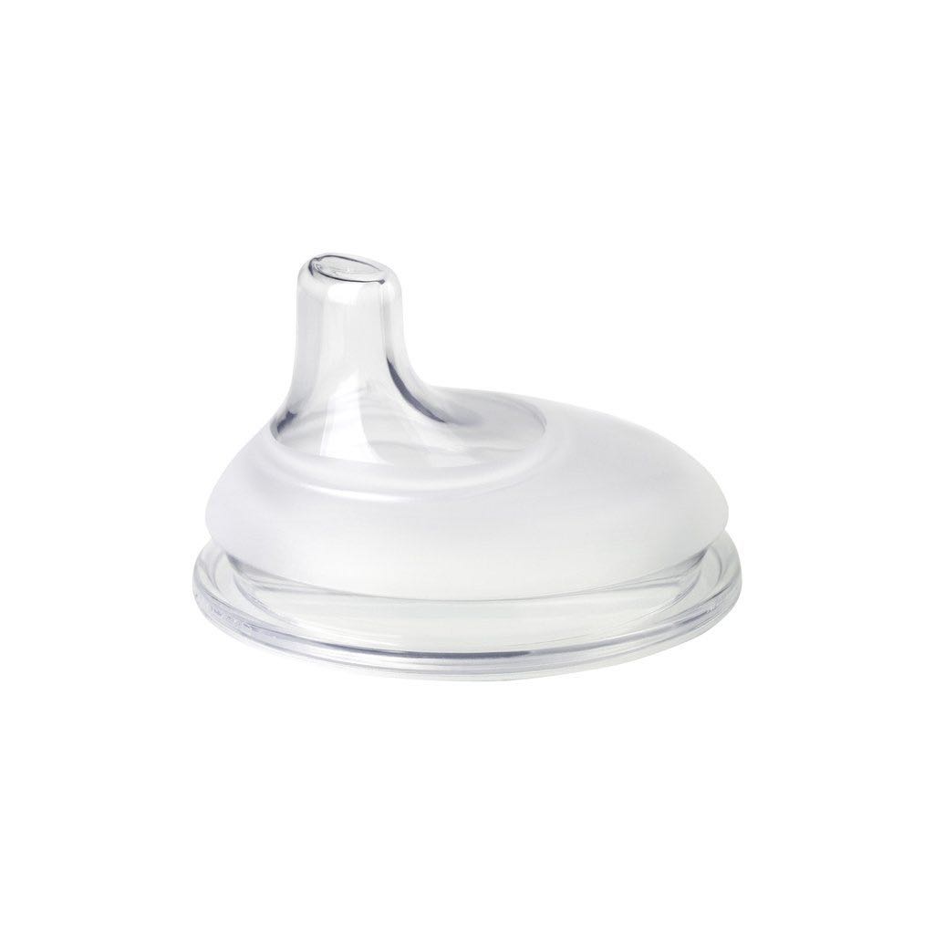 จุกสำหรับเปลี่ยนขวดนมเป็นแก้วหัดดื่ม SoftSpout Step1
