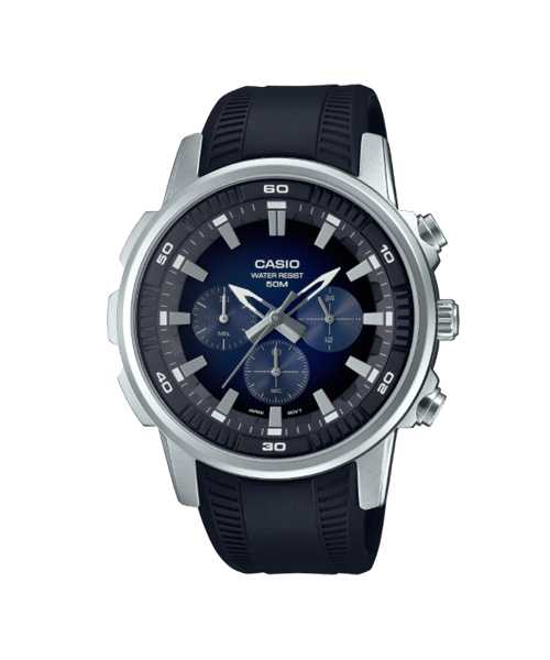 CASIO นาฬิกาคาสิโอ พร้อมส่ง นาฬิกาข้อมือ นาฬิกาของแท้ ประกันศูนย์ CMG 1 ปี รุ่น MTP-E505-2A