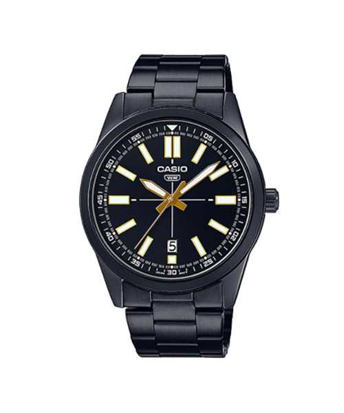 CASIO นาฬิกาคาสิโอ พร้อมส่ง นาฬิกาข้อมือ นาฬิกาของแท้ ประกันศูนย์ CMG 1 ปี รุ่น MTP-VD02B-1E