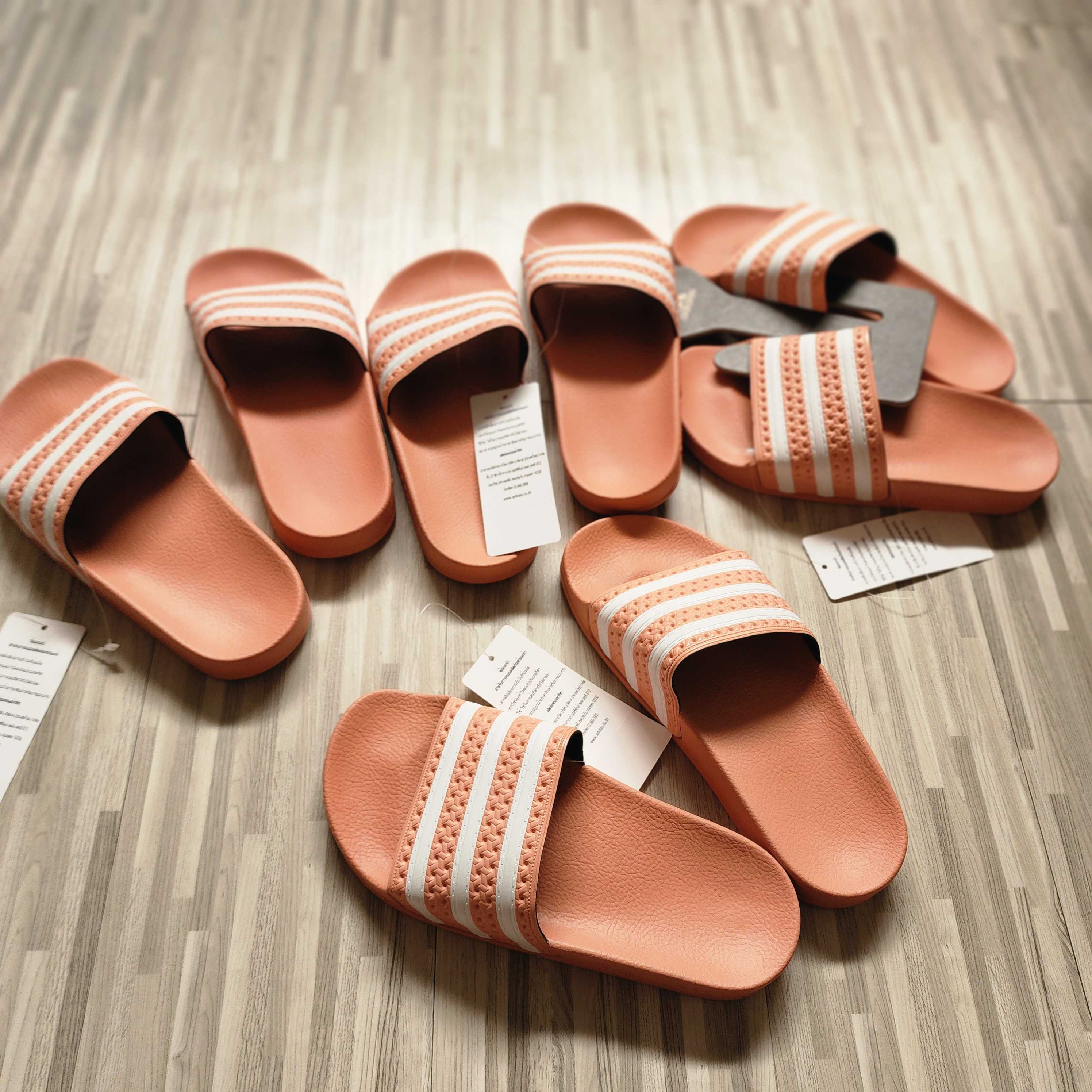 รองเท้าแตะ Adilette W  สีชาไทย (Made in Italy)