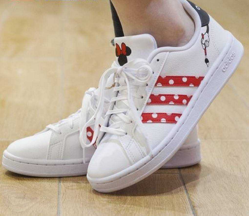 Adidas Grand Court x Minny mouse Limited น่ารักมากมาย 