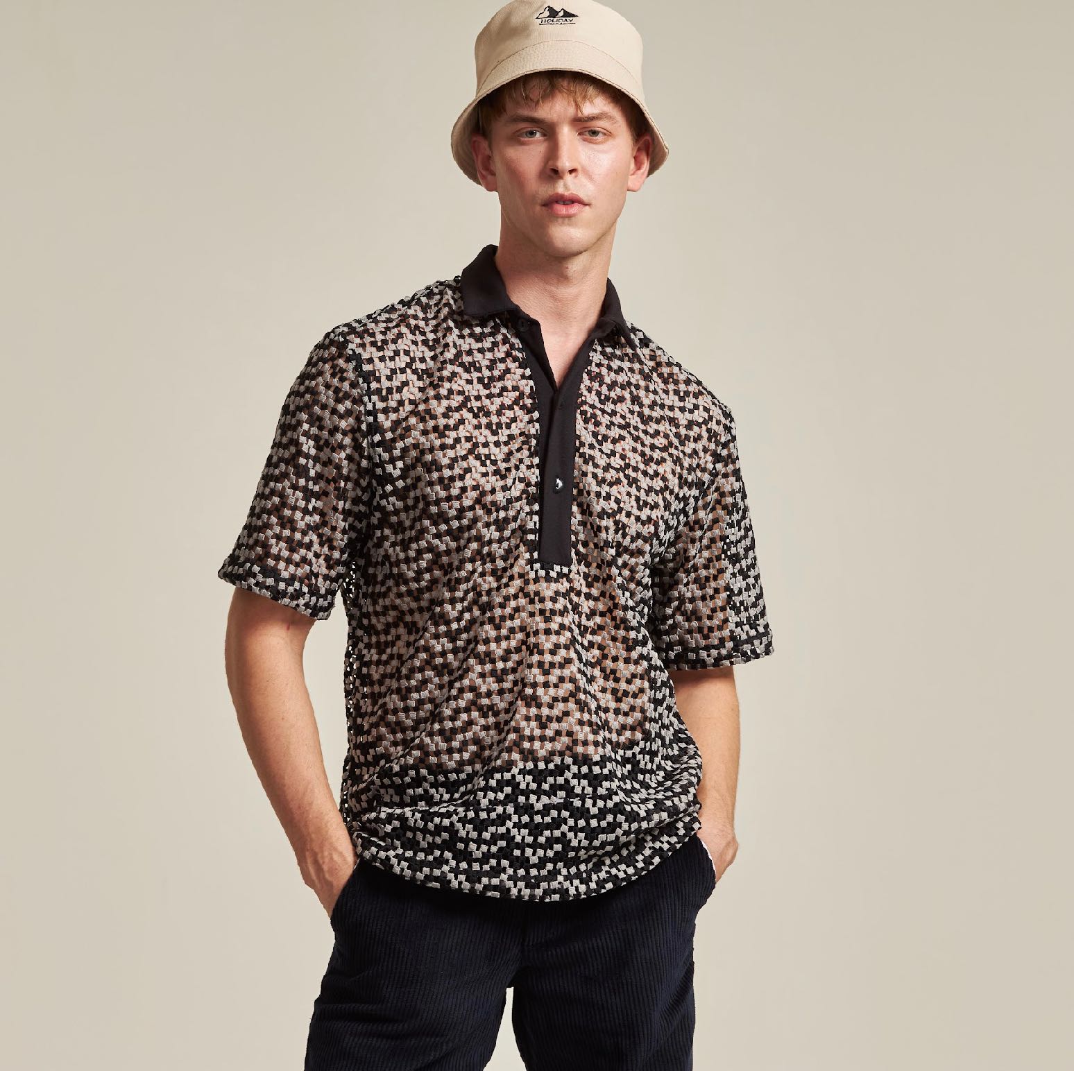 Sandle Lace Polo Shirt