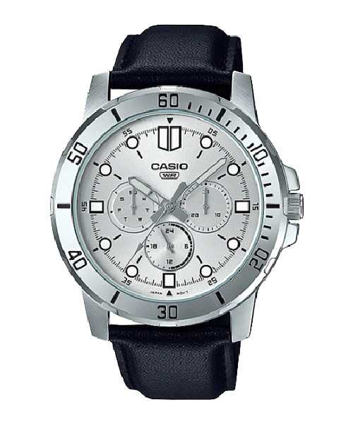 CASIO นาฬิกาคาสิโอ พร้อมส่ง นาฬิกาข้อมือ นาฬิกาของแท้ ประกันศูนย์ CMG 1 ปี รุ่น MTP-VD300L-7E