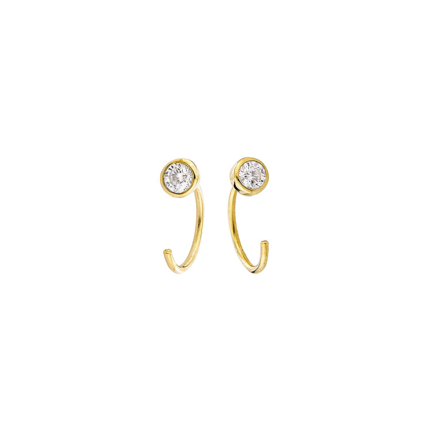 SELENE DISC EARRINGS