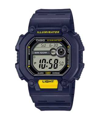 CASIO นาฬิกาคาสิโอ พร้อมส่ง นาฬิกาข้อมือ นาฬิกาของแท้ ประกันศูนย์ CMG 1 ปี รุ่น W-737H-2A