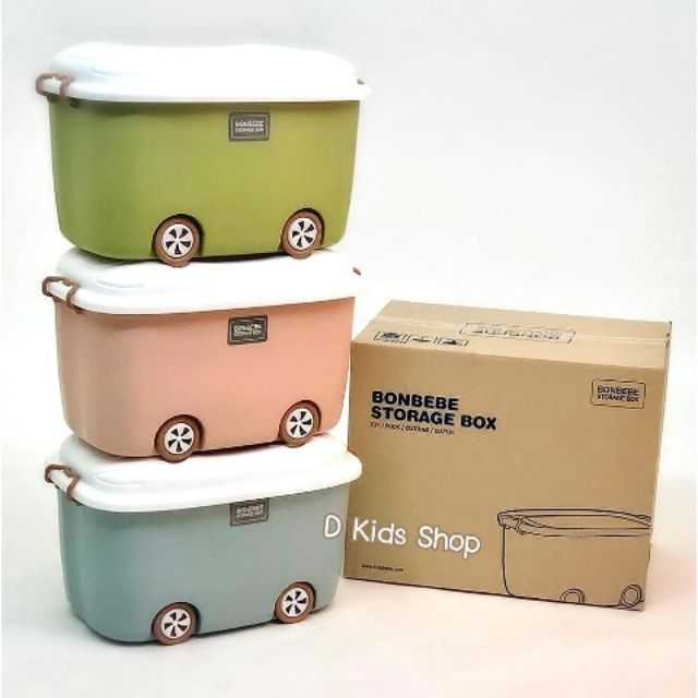 D Kids  💥bonbebeแท้100%💥Bonbebe Storage Box กล่องเก็บของเล่น รุ่น Classic