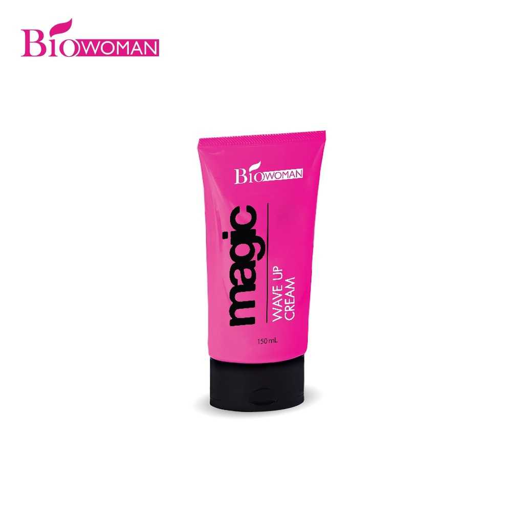 Biowoman Magic Wave Up Cream ครีมจับลอน ไบโอ-วูเมนส์ เมจิคพิ้งค์ครีม 150มล.