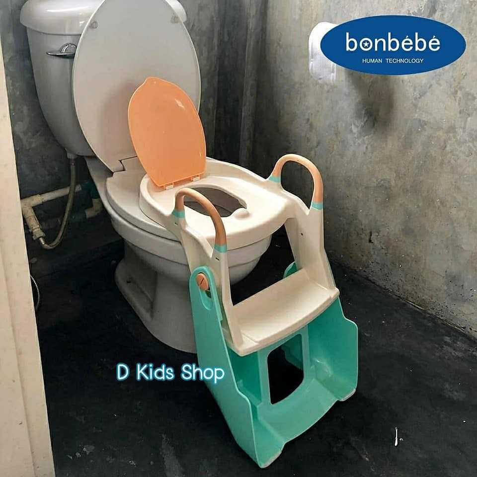 D Kids Bonbebe 2-Step Potty Trainer กระโถนเด็ก บันไดกระโถนสำหรับชักโครก บันไดชักโครก