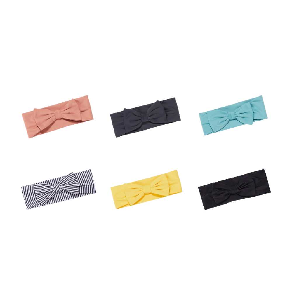 Kidsumplay New ribbon Hair Band คาดผมโบว์ผ้ารุ่นใหม่