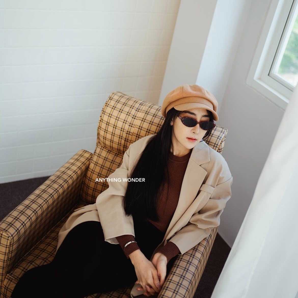 Newsboy Hat H016 หมวกนิวส์บอย