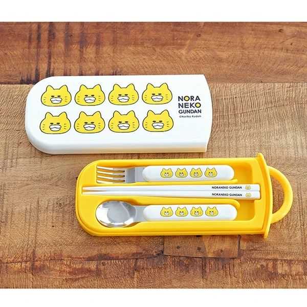 ♡Noraneko cutlery set