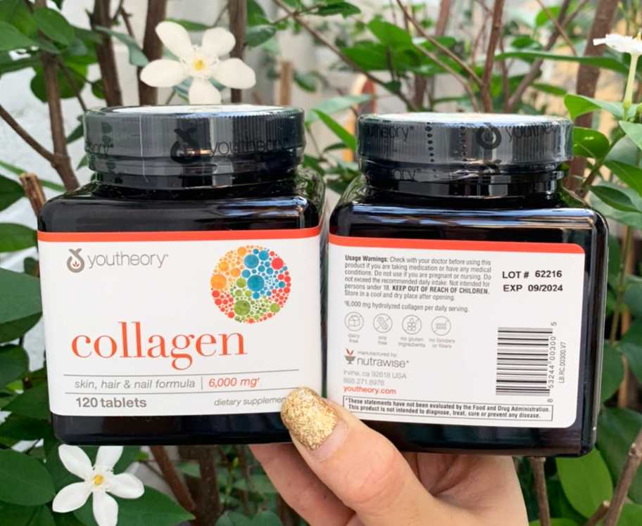 Youtheory Collagen Skin, Hair & Nail Formula 6000 mg. 