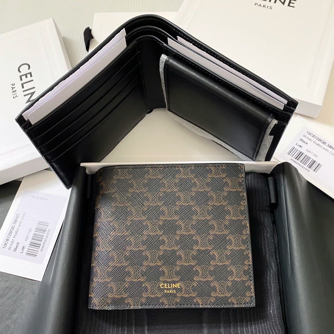 New Celine bifold wallet with coin