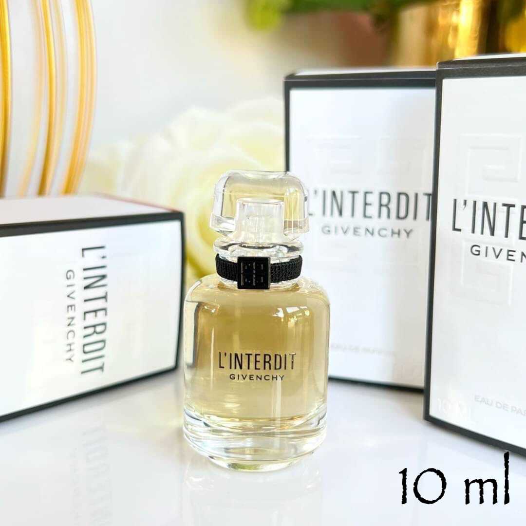 Givenchy L'interdit EDP น้ำหอมจิ๋ว ขนาดทดลอง 10 ml หัวแต้ม แท้ 100%