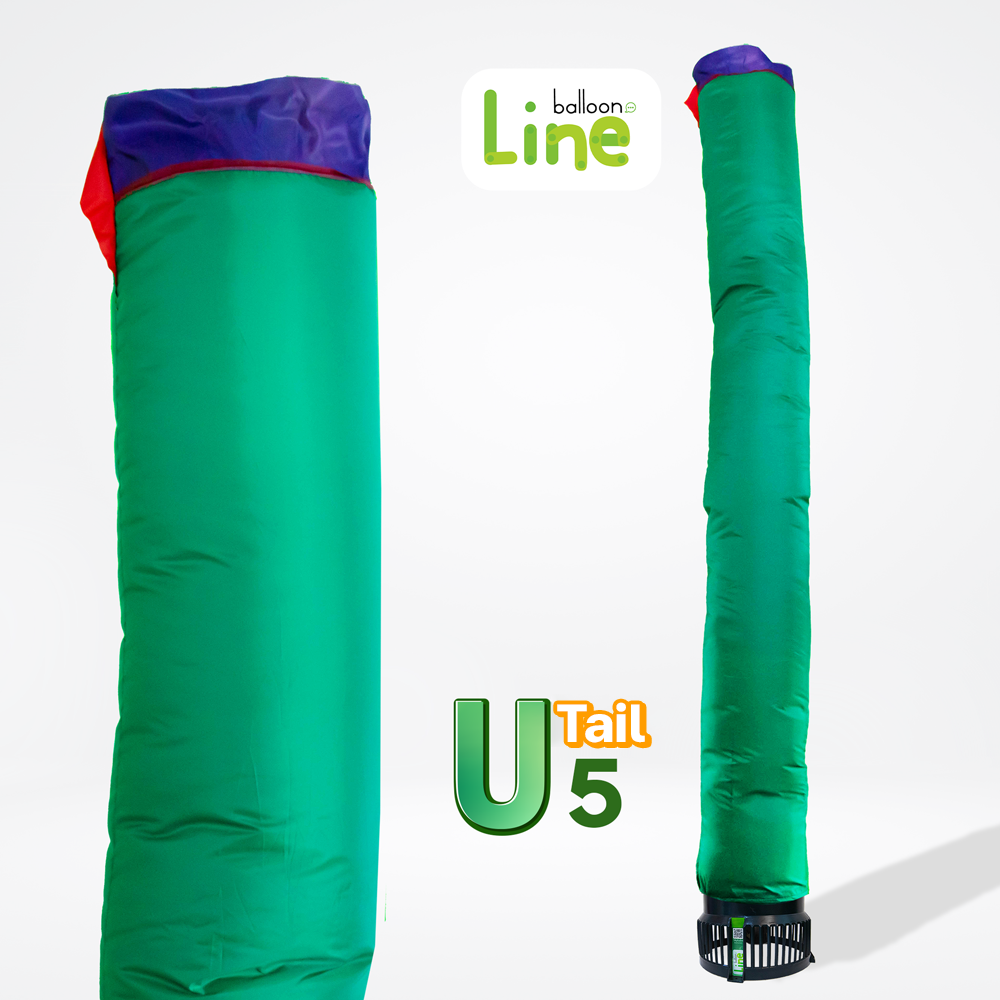 ท่อผ้าสกายทูป ท่อผ้าตรงแบบมีลวดลาย  U Tail 5