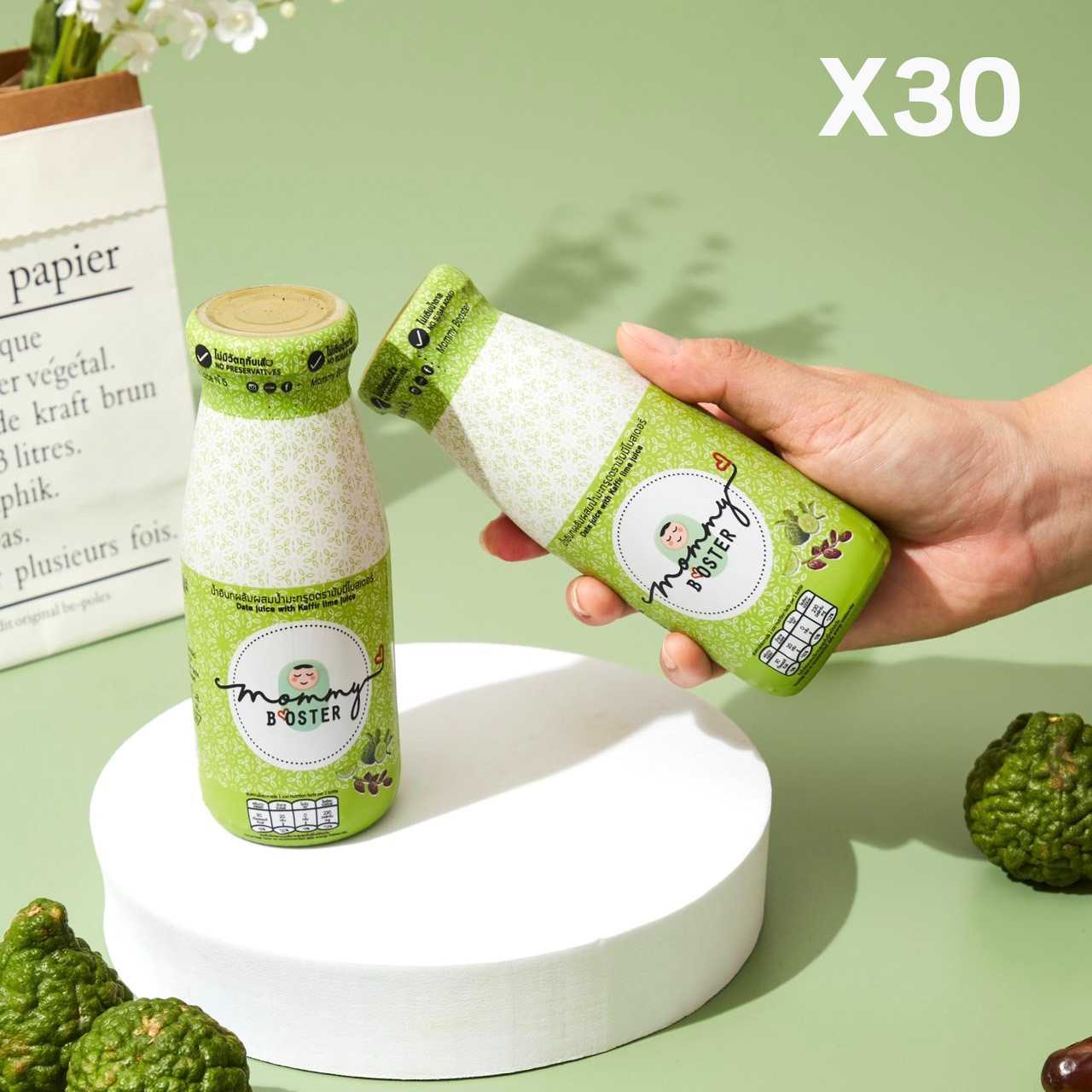 น้ำมะกรูดอินทผลัม Mommy Booster 30 ขวด ขายดี