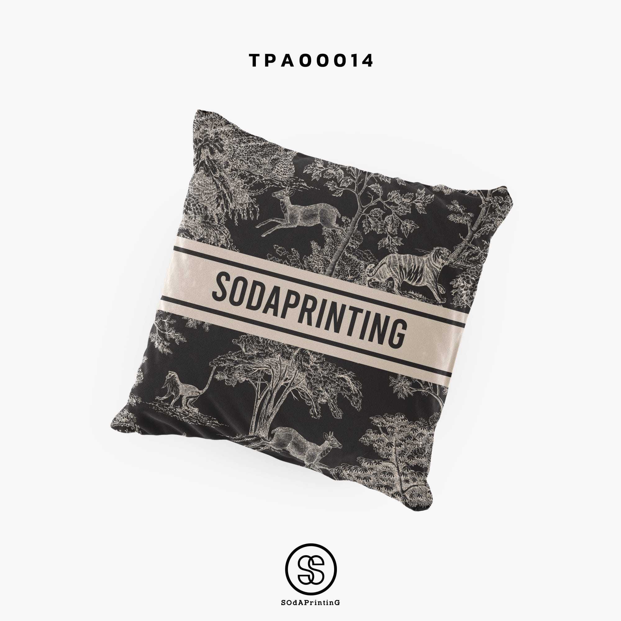 หมอนอิง  ลาย FOREST รหัส TPA00014 #SOdAPillow #SOdAhome #FOREST