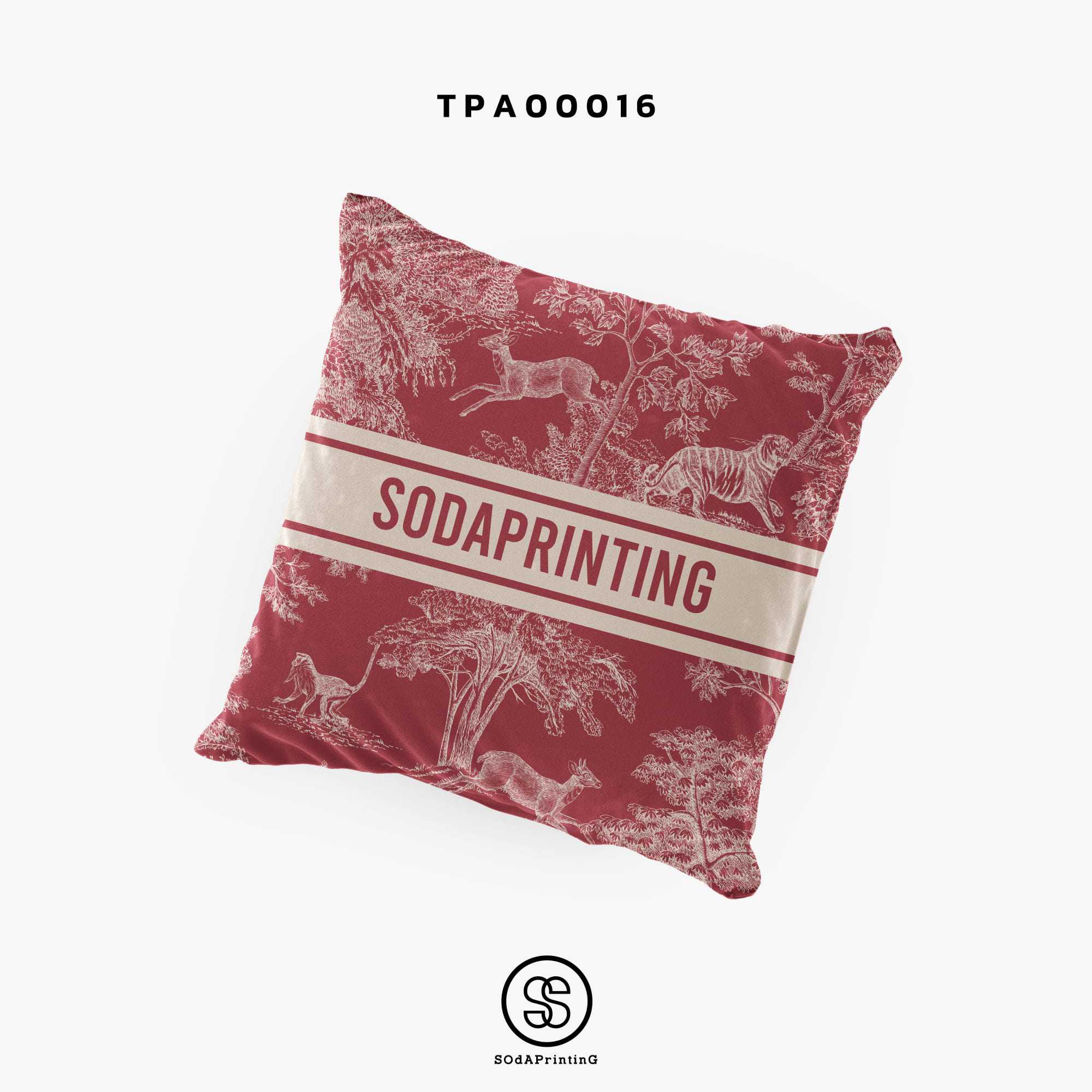 หมอนอิง  ลาย FOREST รหัส TPA00016 #SOdAPillow #SOdAhome #FOREST