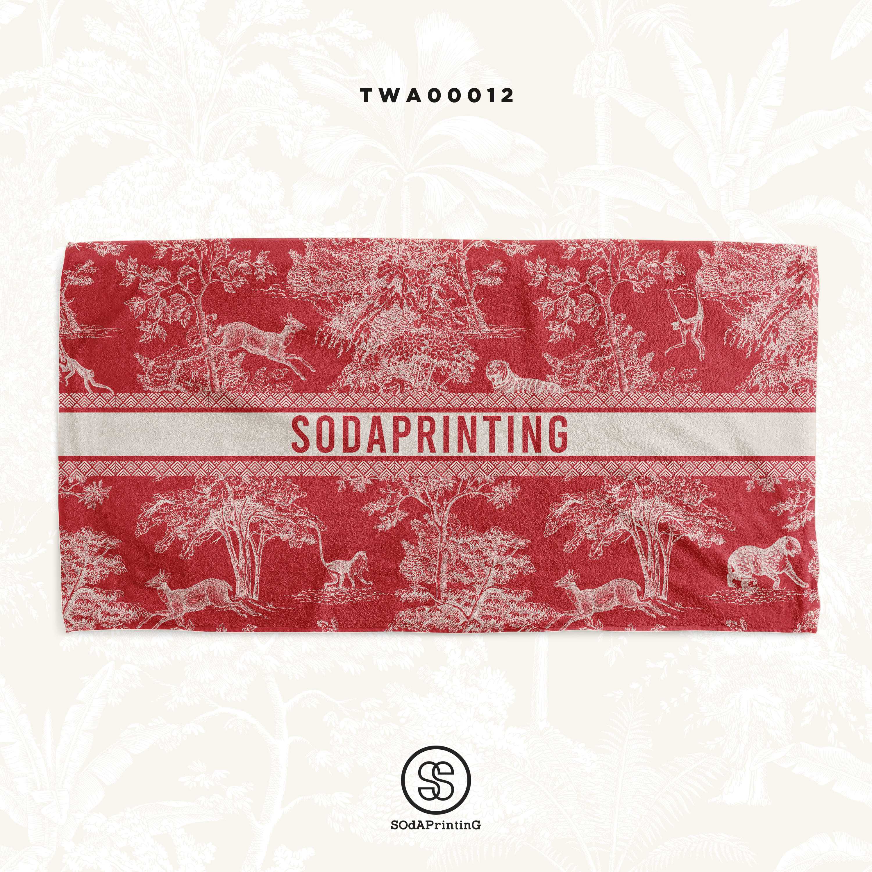 ผ้าเช็ดตัว FOREST รหัส  TWA00012 #SOdAtowel #SOdAhome #FOREST