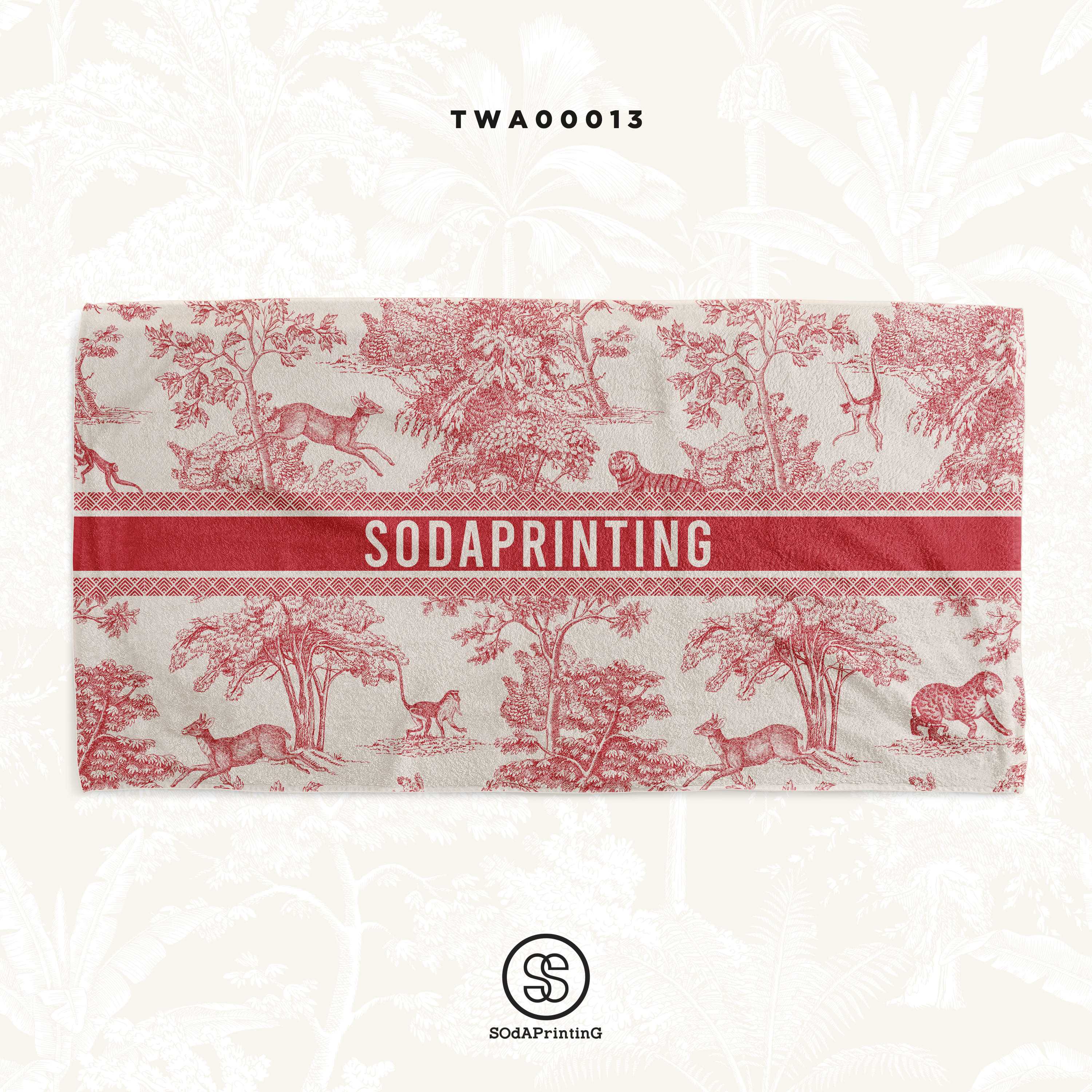 ผ้าเช็ดตัว FOREST รหัส  TWA00013 #SOdAtowel #SOdAhome #FOREST