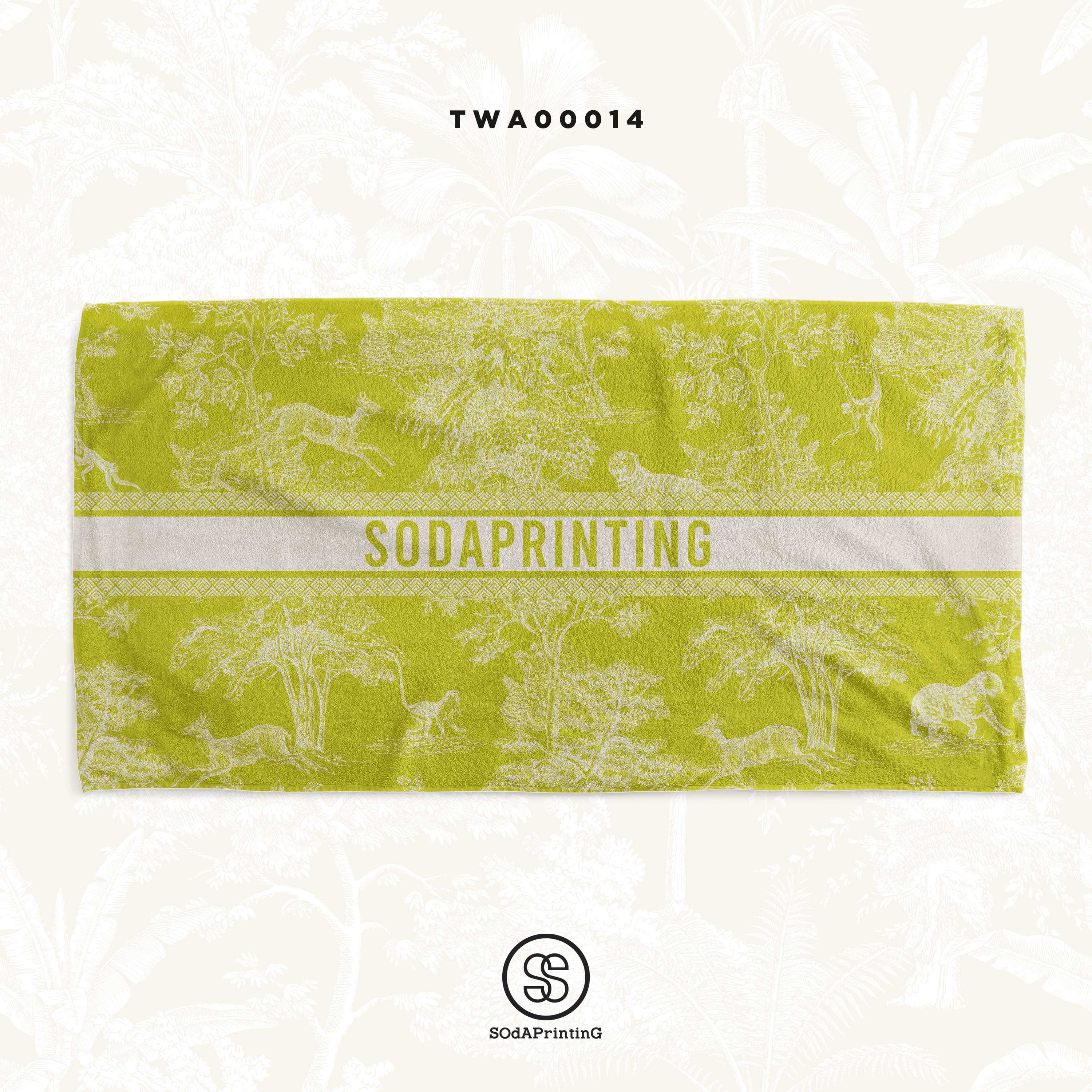 ผ้าเช็ดตัว FOREST รหัส  TWA00014 #SOdAtowel #SOdAhome #FOREST