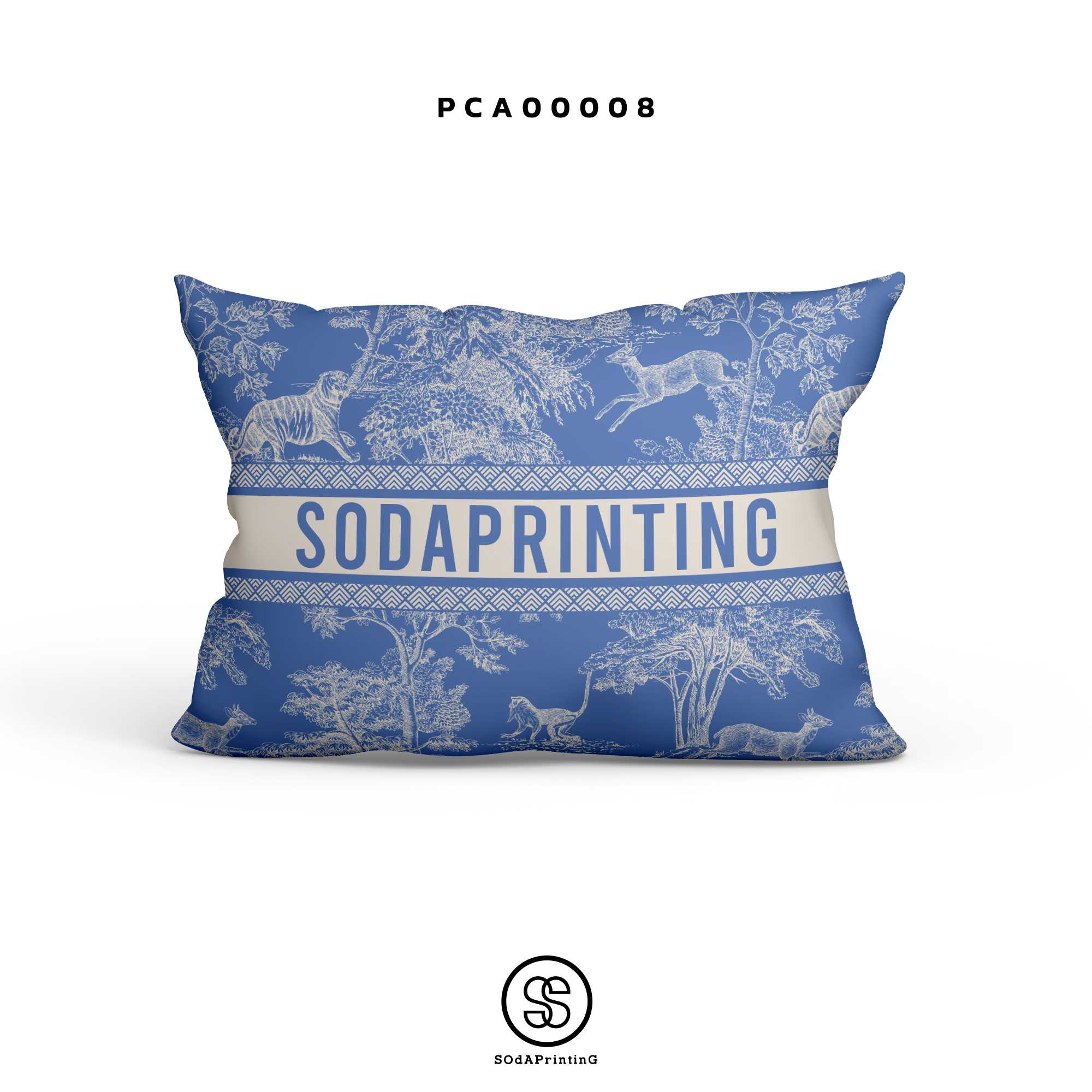 ปลอกหมอนนอน ลาย FOREST รหัส PCA00008 #SOdAPillowcase #SOdAhome #SOdAPrintinG