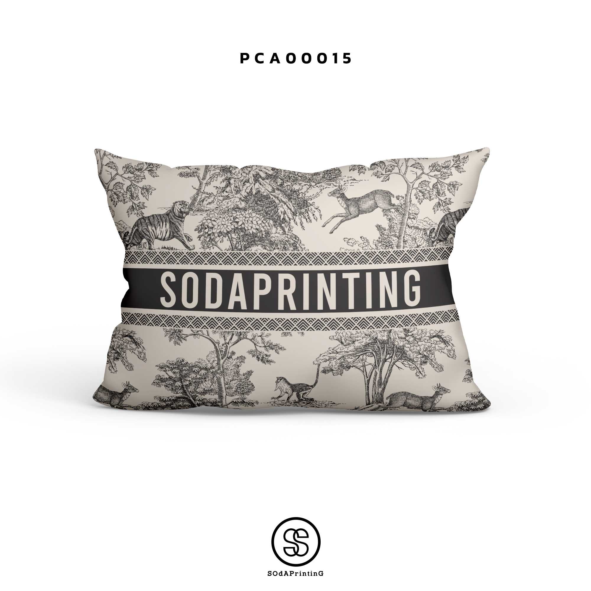 ปลอกหมอนนอน ลาย FOREST รหัส PCA00015 #SOdAPillowcase #SOdAhome #SOdAPrintinG