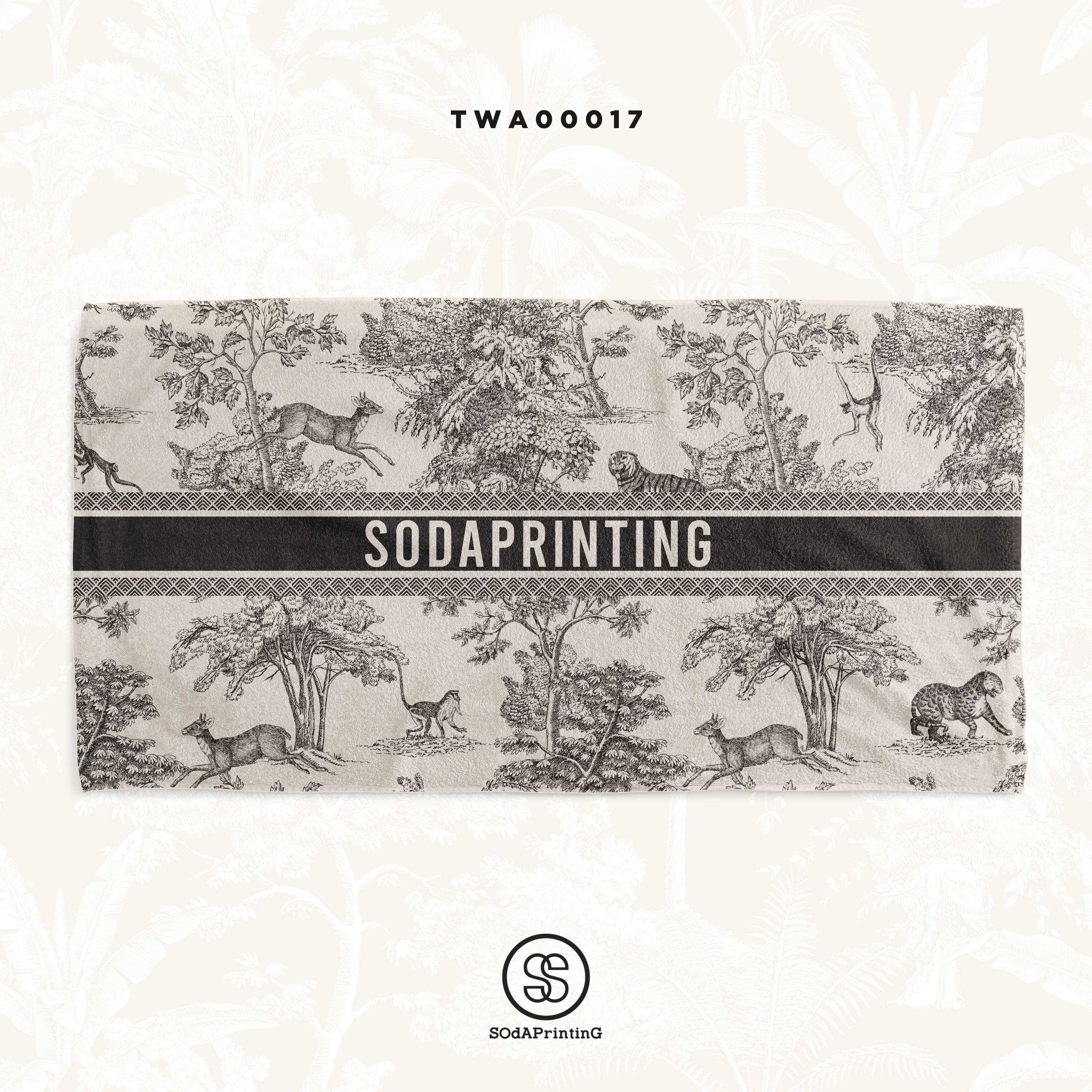 ผ้าเช็ดตัว FOREST รหัส  TWA00017 #SOdAtowel #SOdAhome #FOREST