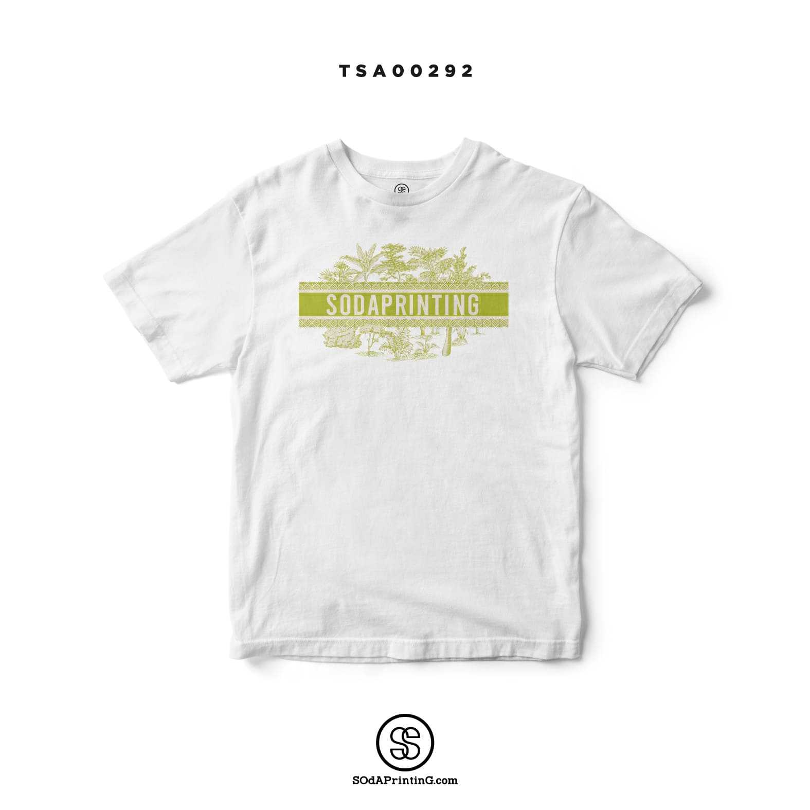 เสื้อ SOdA FOREST ลายสีเขียว TSA00292  #เสื้อยืด #SOdAtee