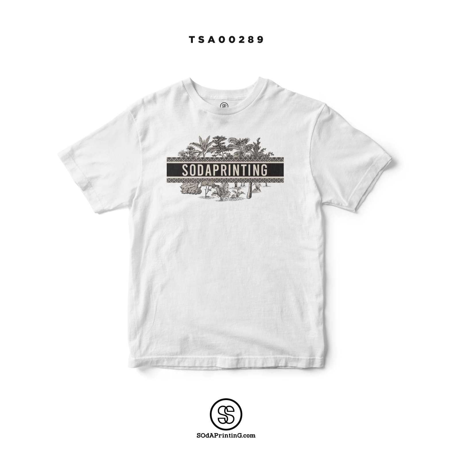 เสื้อ SOdA FOREST ลายสีดำ TSA00289  #เสื้อยืด #SOdAtee