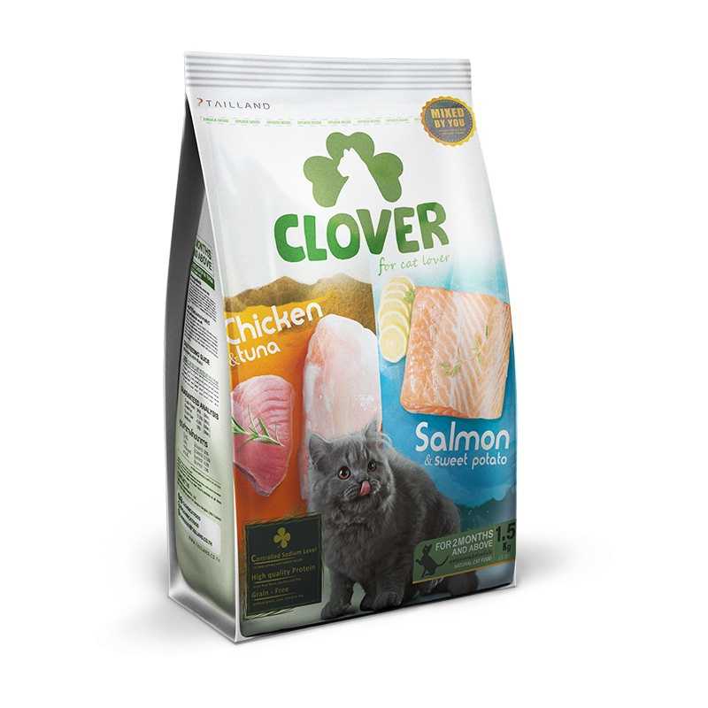 Clover อาหารแมว ultra holistic (no by-products & grain-free) 1.5 KG