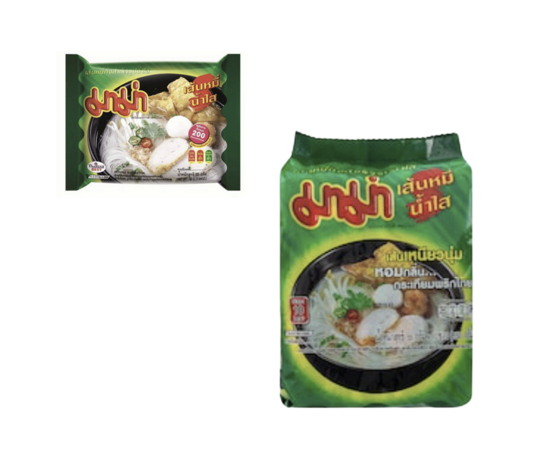 มาม่า เส้นหมี่น้ำใส