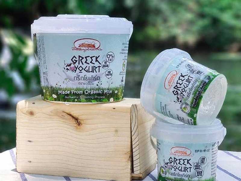 กรีกโยเกิร์ตออร์แกนิค ( Organic Greek Yogurt )