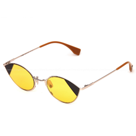 FF0342/S CUT-EYE : B1Z SIZE 51 MM. (SILVER GOLD)
