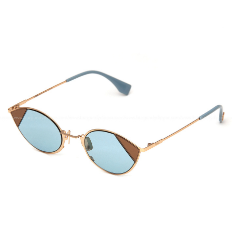 FF0342/S CUT-EYE : QWU SIZE 51 MM. (GOLD MTAZURE)