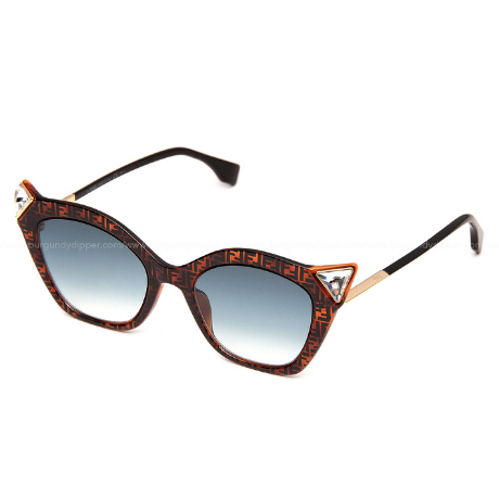 FF0357/G/S IRIDIA : 086 SIZE 52 MM. (DARK HAVANA)