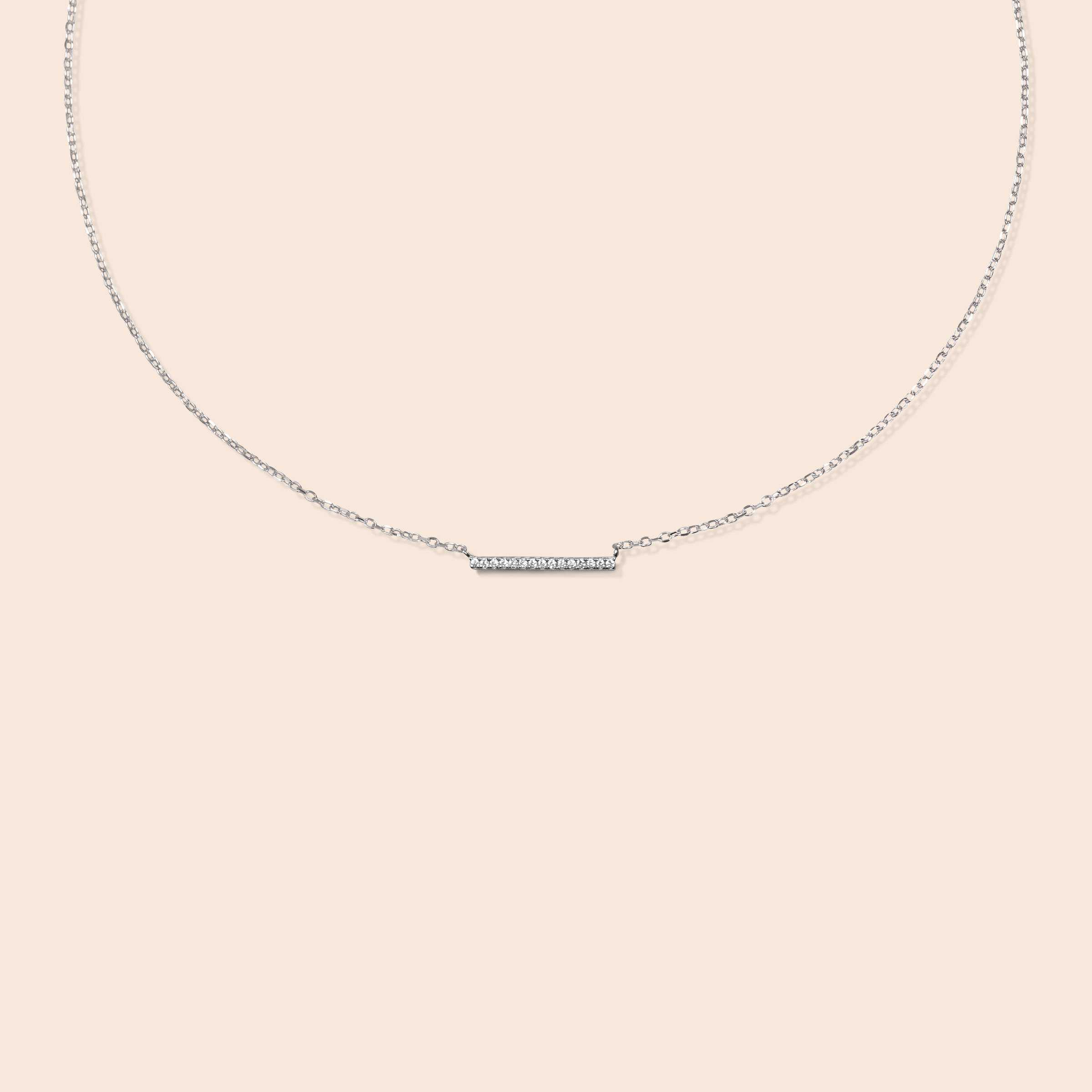 GEMMAPIECE สร้อย Horizontal Bar Necklace