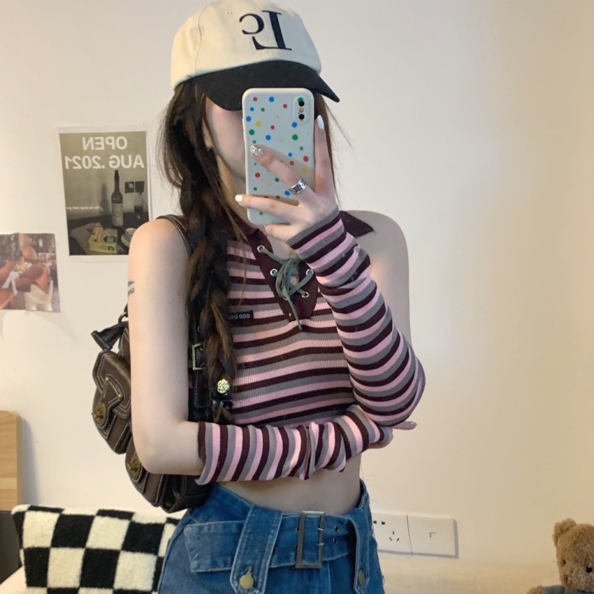 (sold out) Strips vest with arm sleeves (J&T)
