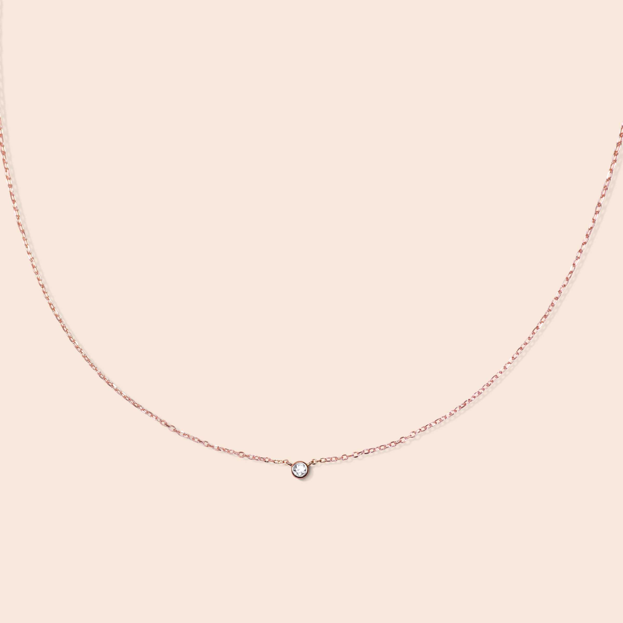 GEMMAPIECE สร้อย Single Diamond Necklace