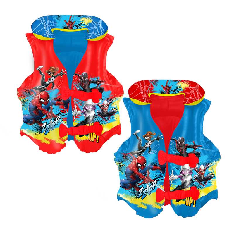 Toy Smart เสื้อชูชีพเป่าลม Spiderman ดูสีจากตัวเสื้อ
