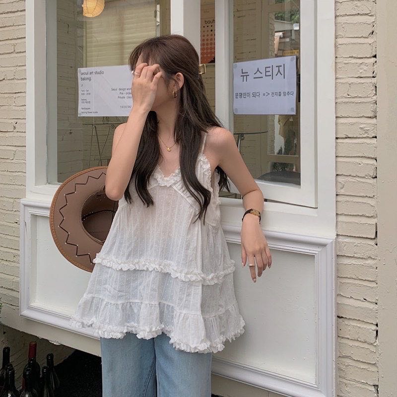(sold out) Lily white cami (J&T)