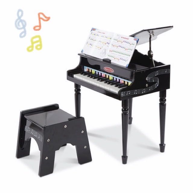 ￼[ศูนย์ไทย] Melissa & Doug Grand Piano แกรนด์เปียโน แบบสมจริง วัสดุอย่างดี ทนทาน ปลอดภัย
