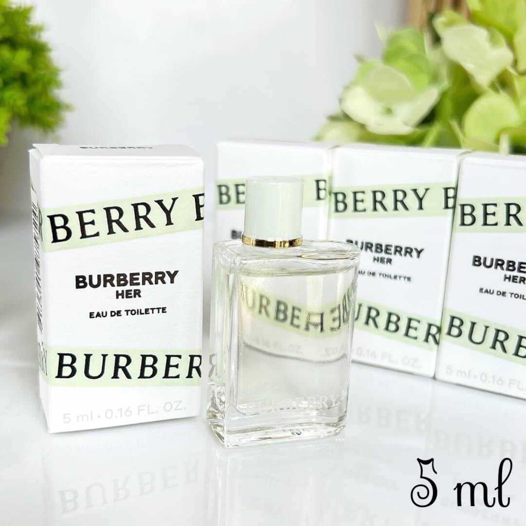 Burberry Her EDT น้ำหอมจิ๋ว ขนาดทดลอง 5 ml หัวแต้ม แท้ 100%