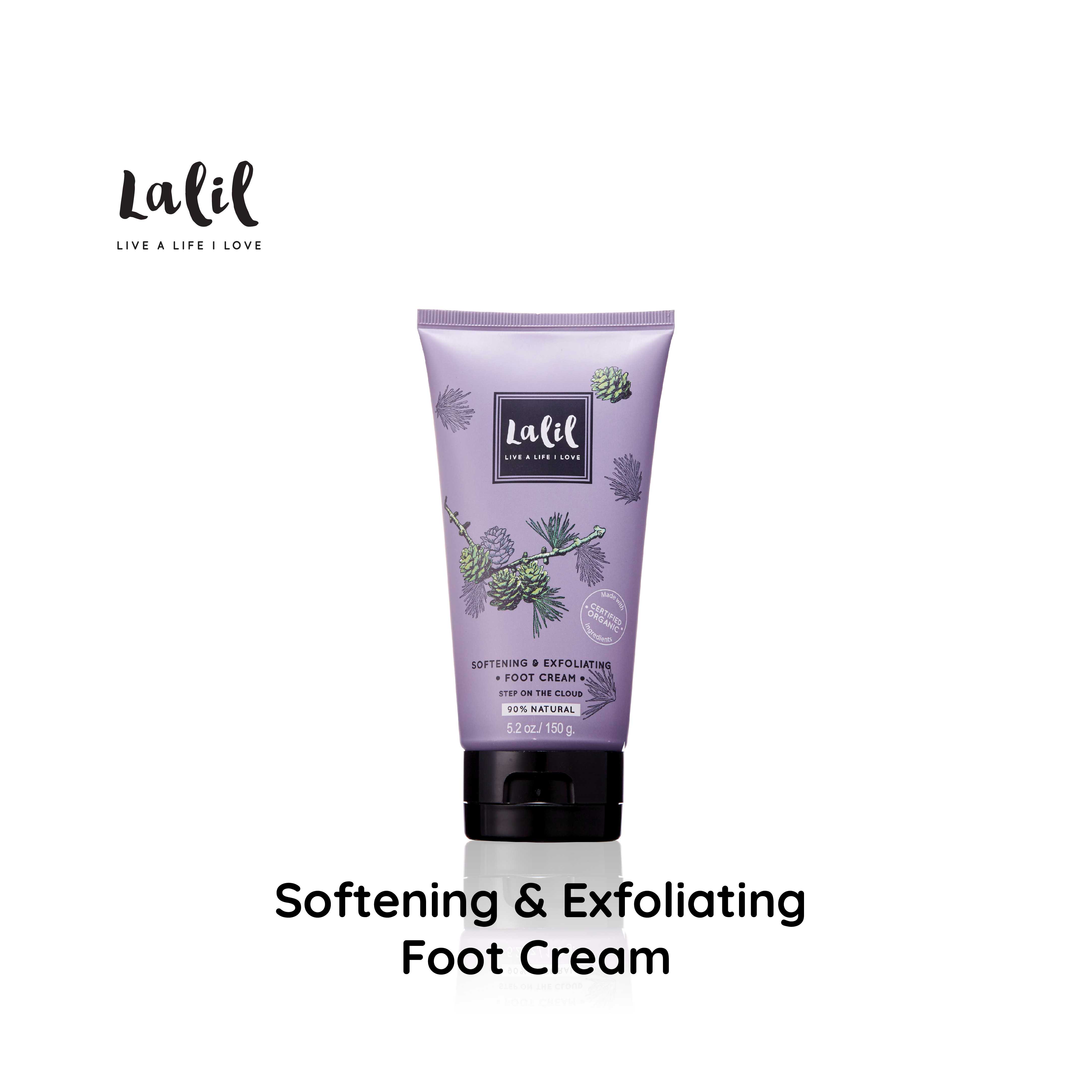 Lalil Softening & Exfoliating Foot Cream (150 g.) ครีมฟื้นบำรุงผิวเท้า ลดความหยาบกร้าน