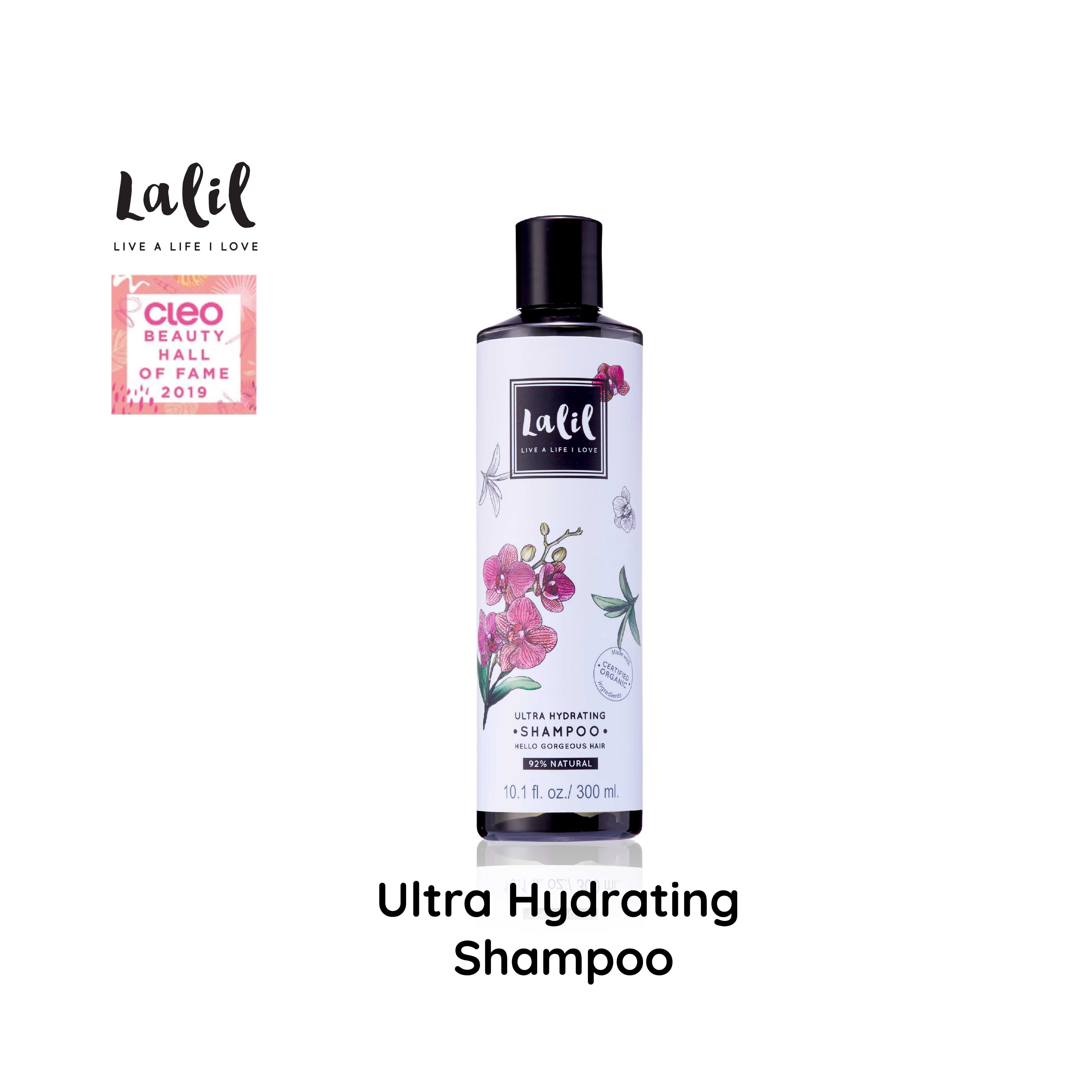 Lalil Ultra Hydrating Shampoo Improved formula  (300 ml.) แชมพูฟื้นฟูผมแห้งเสีย