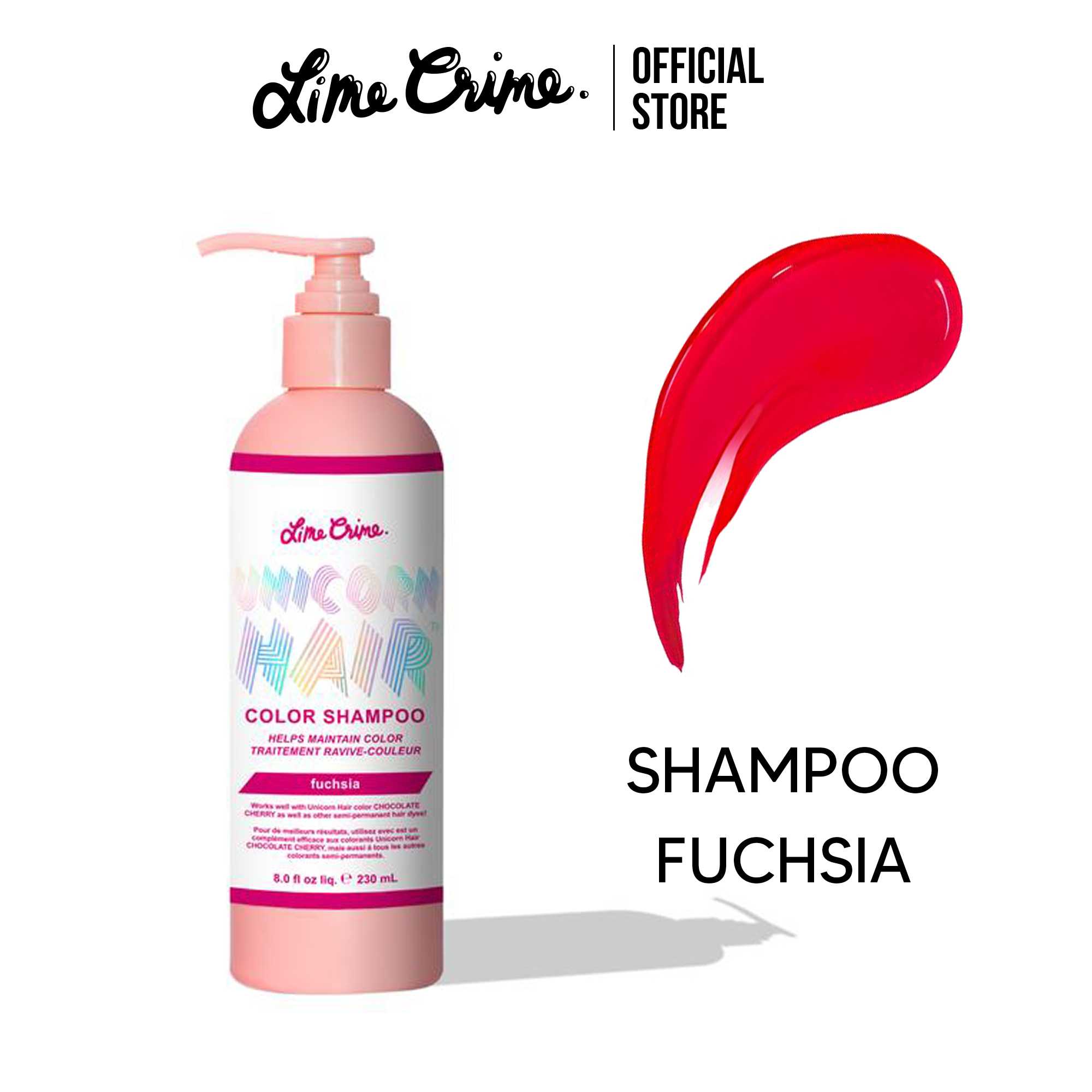 Lime Crime Unicorn Hair Color Shampoo สี Fuchsia By Lime Crime Thailand